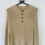 Beige L.L.Bean Knitwear Sweater Women's Large