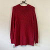 Red L.L.Bean Knitwear Sweater Women's Large