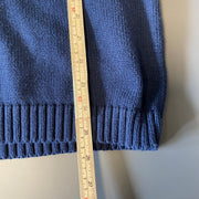Navy L.L.Bean Knitwear Sweater Women's XL