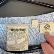 Light Blue Timberland Knitwear Sweater Wpmen's Large