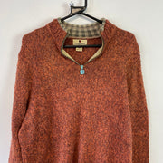 Orange Woolrich Knitwear Sweater Women's Xl