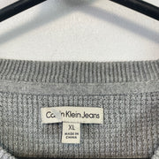 Grey Calvin Klein Jumper Women's XL