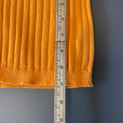 Orange Adidas Knitwear Vest Women's Large