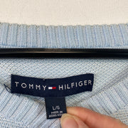 Blue Tommy Hilfiger Jumper Women's Large