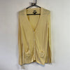 Yellow Tommy Hilfiger Cardigan Jumper Women's Large