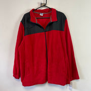 Red and Black Starter Fleece Jacket Men's XXXL