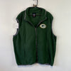 Green NFL Green Bay Packers Fleece Gilet Men's XXL