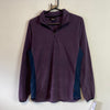 Vintage 90s Purple Nike Quarter zip Fleece Women's Large