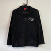 Black NFL Eagles Quarter zip Fleece Men's Small