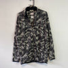 Grey Camo Fleece Jacket Women's XL