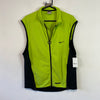 Vintage 90s Black and Yellow Nike Fleece Vest Men's Medium