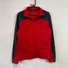 Black and Red North Face Fleece Jacket Men's Small