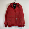 Red Carhartt Puffer Jacket Men's Large