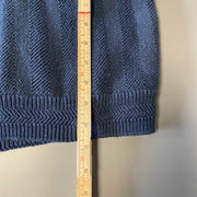 Navy Chaps Knitwear Sweater Men's Large