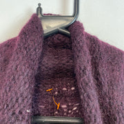 Purple Knitwear Sweater Women's Small