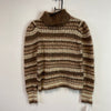Brown Mohair Knitwear Sweater Women's Medium