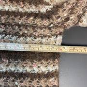 Brown Mohair Knitwear Sweater Women's Medium
