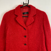 Red Sweater Jacket Women's Medium