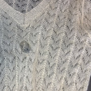 Cream Knitwear Sweater Women's Large