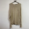 Vintage 90s Beige Nautica Knitwear Sweater Women's XL