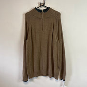 Brown Columbia Quarter zip Knitwear Sweater Men's XL