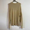 Vintage 90s Beige Nautica Knitwear Sweater Women's Large