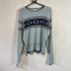 Light Blue Columbia Knitwear Sweater Women's Large