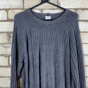 Grey Columbia Knitted Jumper Large Mens
