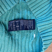 Teal Green Tommy Hilfiger Womens Knitted Jumper Large