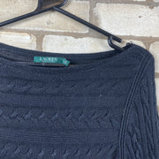 Navy Ralph Lauren Knitted Jumper Womans Medium