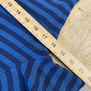 Blue Striped Ralph Lauren Womens Long Sleeved Top XL