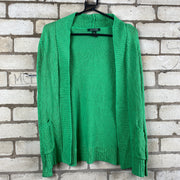 Green Ralph Lauren Womans Knitted Cardigan Small