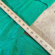 Green Ralph Lauren Womans Knitted Cardigan Small