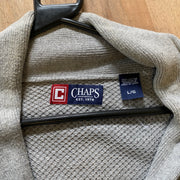 Grey Chaps Mens Cardigan Large