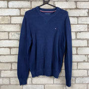 Navy Tommy Hilfiger Knitwear Sweater Small