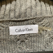 Grey Calvin Klein Knitwear Dress Women's Small