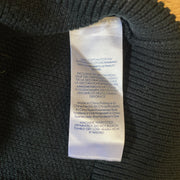 Black Chaps zip up Knitwear Sweater Men's Small