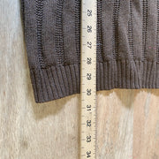 Brown Chaps Knitwear Sweater Women's Large
