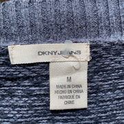 Grey DKNY Knitwear Jumper Women's Medium