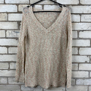 Grey Mohair Knitwear Sweater Women's Medium