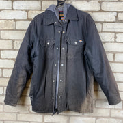 Faded Black Dickies Workwear Jacket Men's Medium