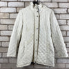 White Tommy Hilfiger Quilted Jacket Women's Small