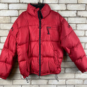 Red Polo Jeans Puffer Jacket Men's Large