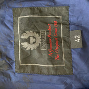 Purple Blue Belstaff Puffer Jacket Women's Medium