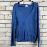 Blue Tommy Hilfiger, Clasic Hilfiger Denim Mens Sweater XL