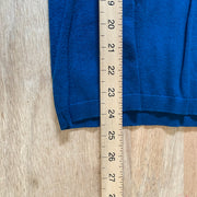 Blue Tommy Hilfiger V-Neck Womans Sweater M