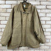 90s Adidas Khaki and green jacket Men’s XL