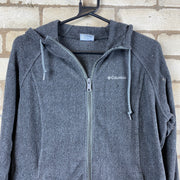 Grey Columbia Fleece Jacket Women's Large