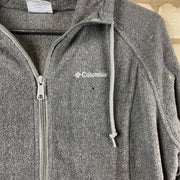 Grey Columbia Fleece Jacket Women's Large