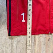 Red Adidas Track Jacket Women's Large